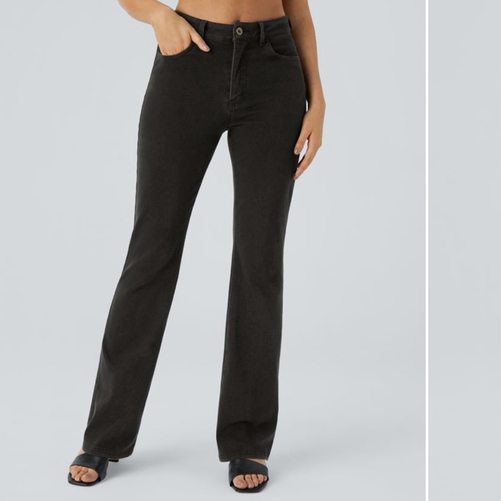 Halara Flex Mid Rise Bootcut Jeans